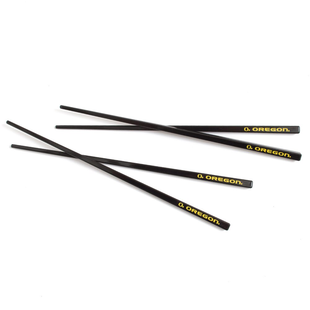 Classic Oregon O, Spirit Product, Black, Dinnerware, Plastic, Home & Auto, 9", Japanese style, Chopsticks, 219226